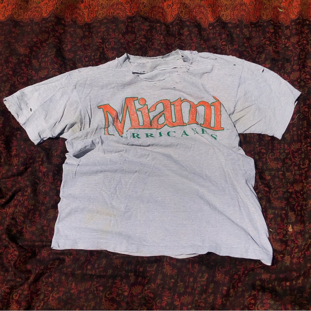 Miami Hurricanes Gray T-Shirt